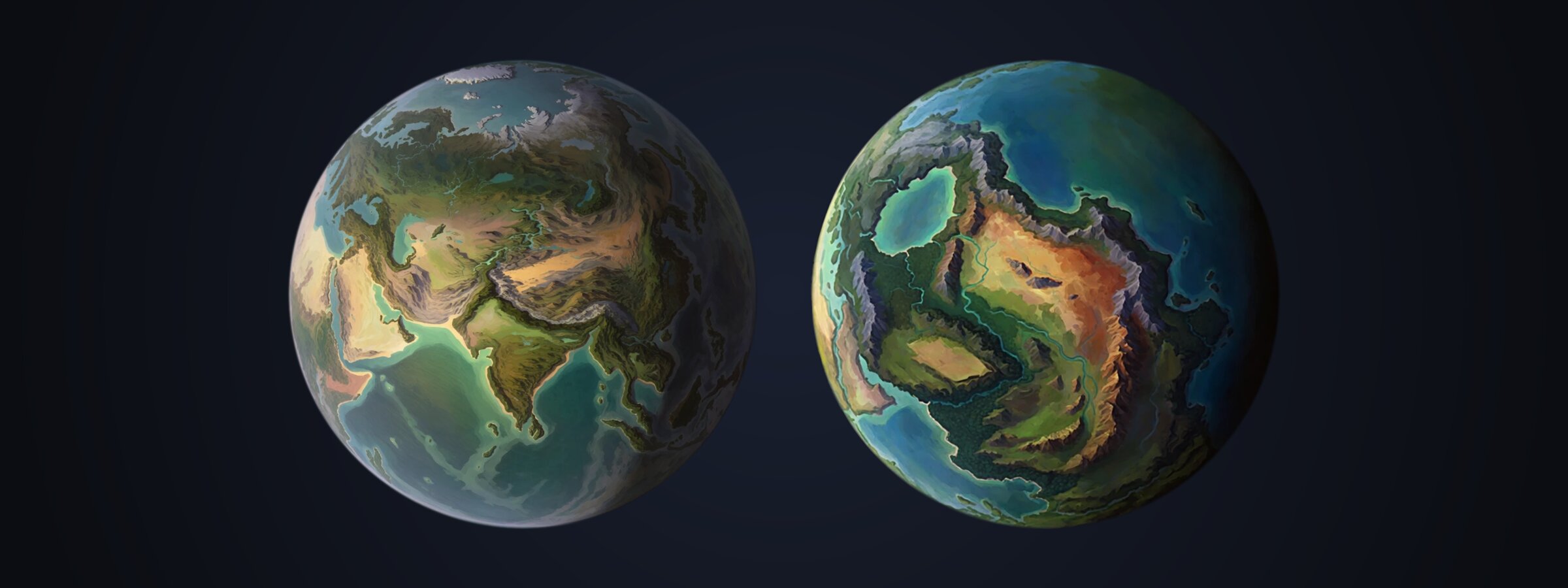 Biais d'un modèle d'image : quand l'IA redessine toujours la Terre