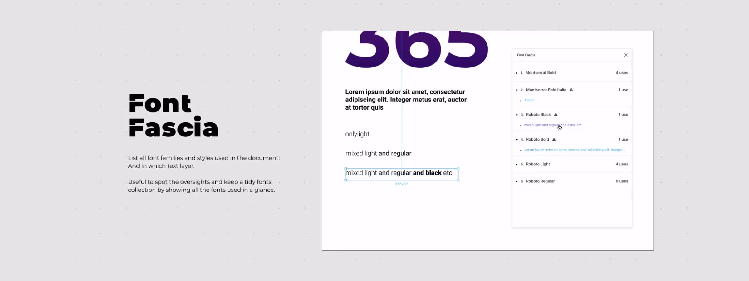 Optimisez vos Styles de Textes et Simplifiez vos projets avec le Plugin Figma “Font Fascia”