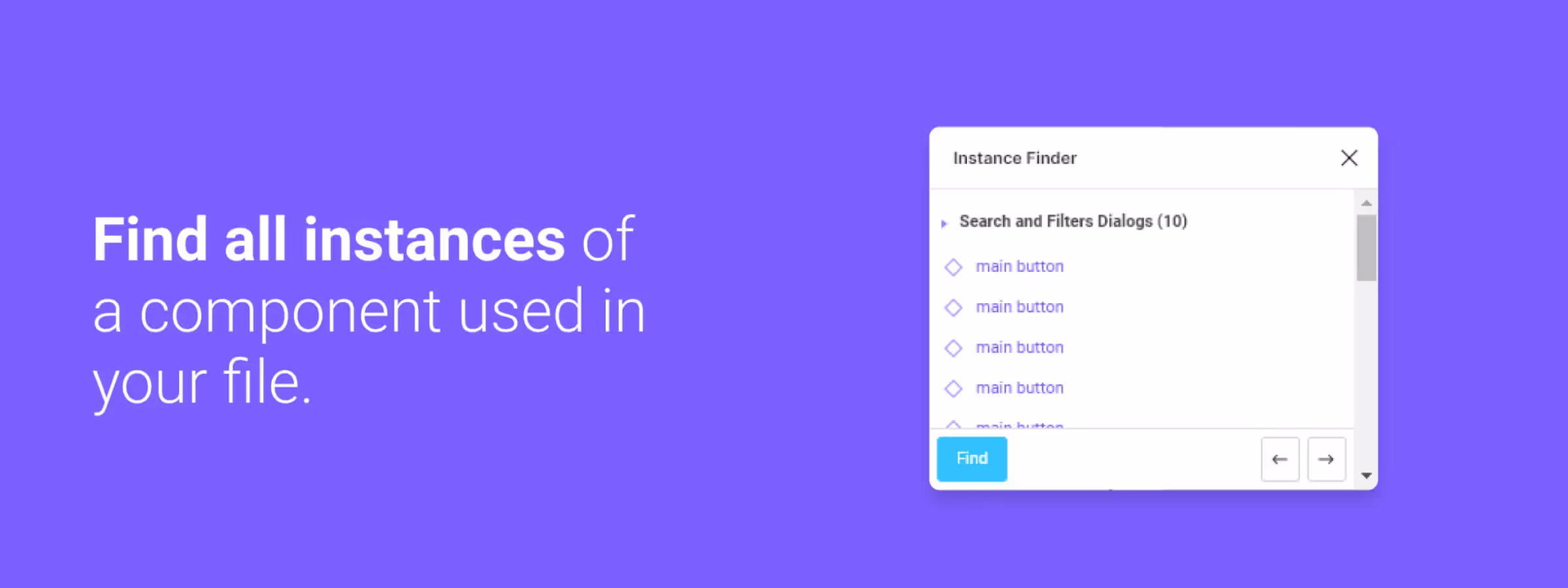Retrouvez facilement vos instances avec le plugin Figma “Instance Finder”