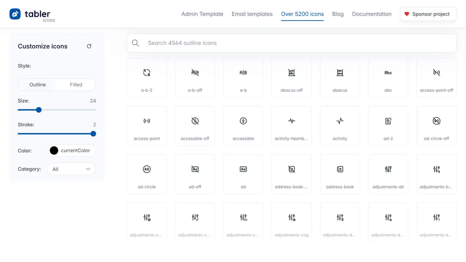 Illustration for the article Tabler Icons: A Complete Icon Collection for All Your Needs - UX/UI Design