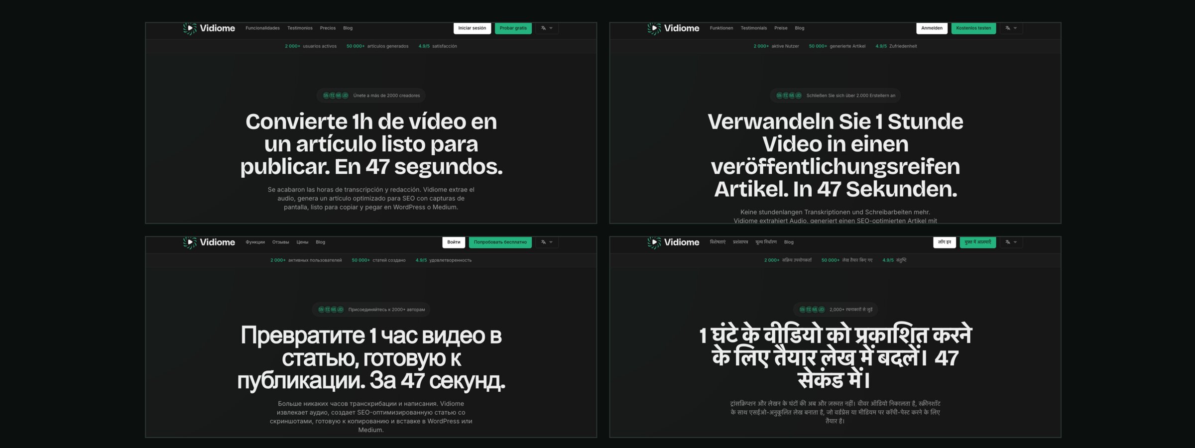 Traduire un site en 10 langues avec l'IA : 4 erreurs, 430 pages