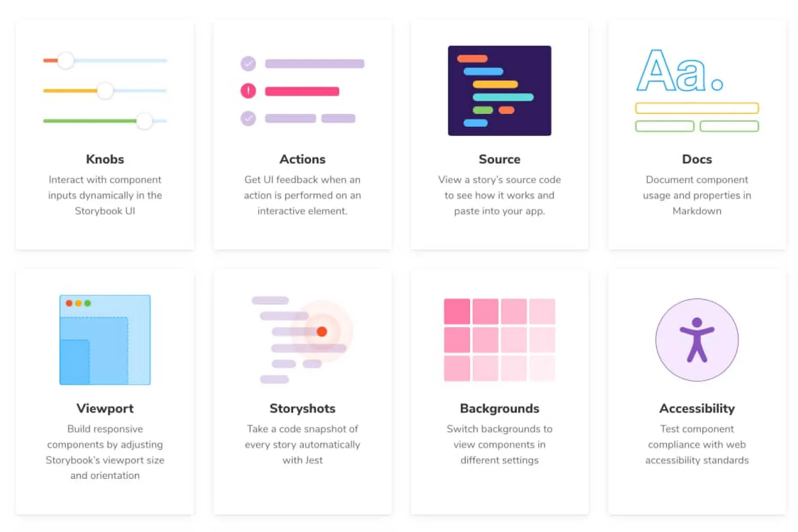 Storybook.js documentation platform for design systems