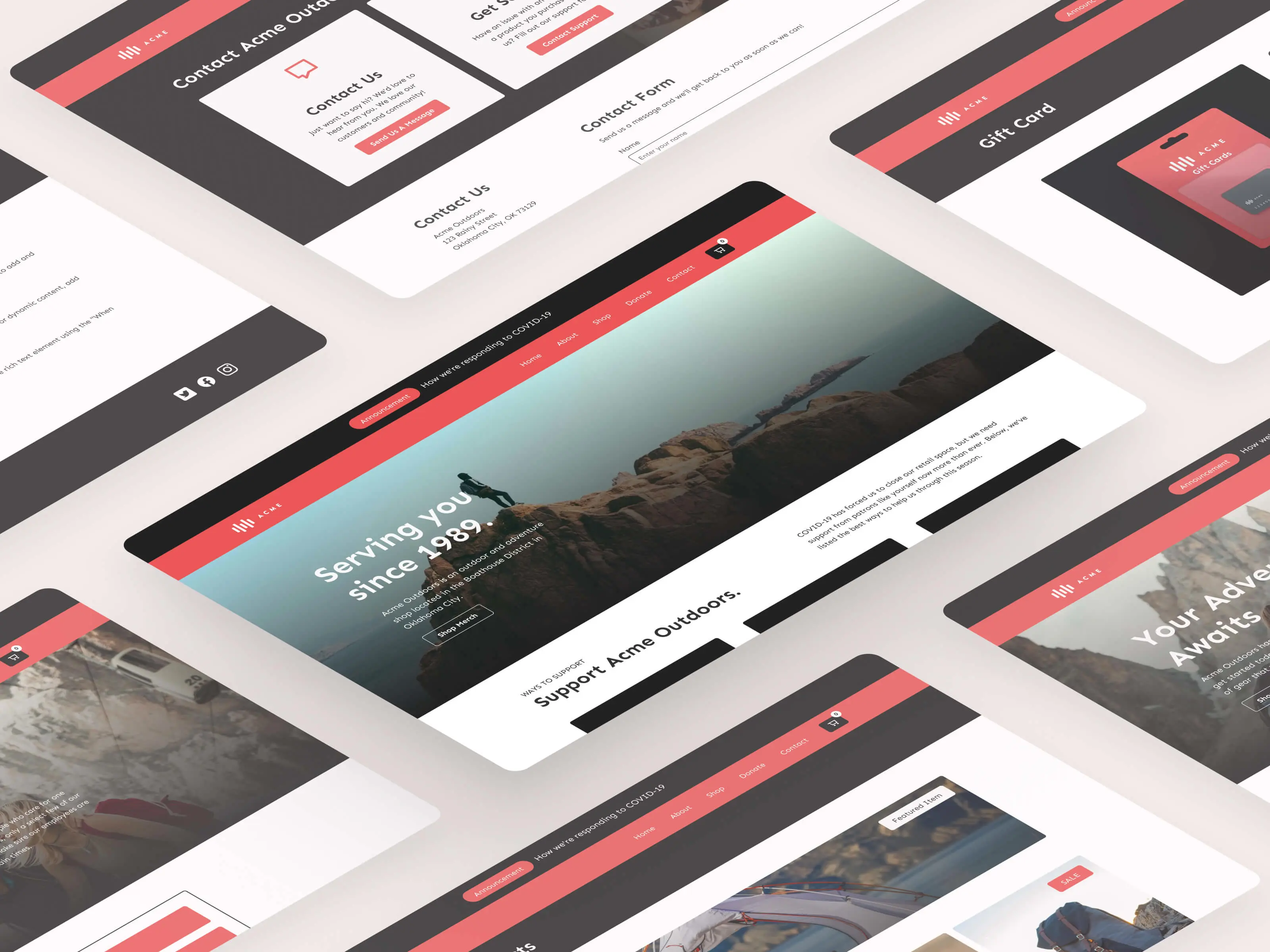 Biznus Website Template