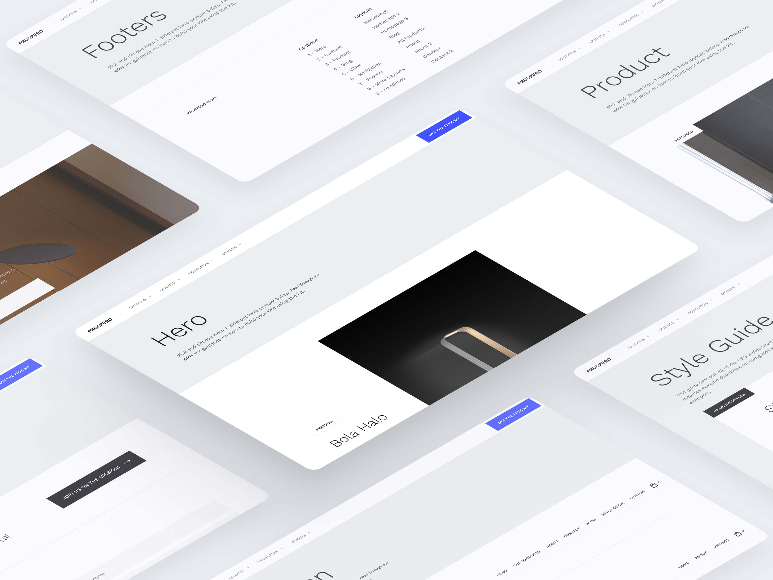 Prospero Webflow eCommerce UI Kit