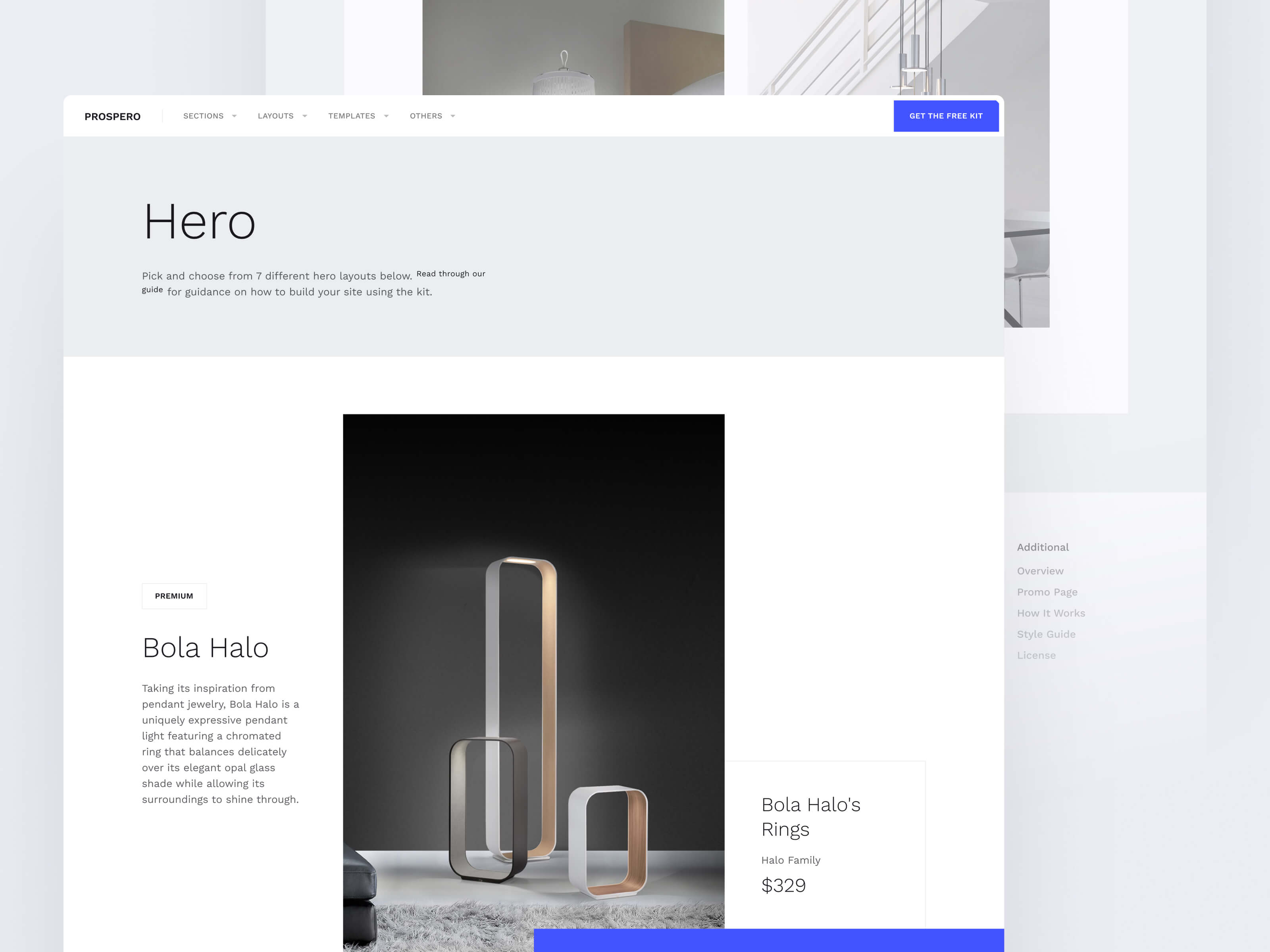 Prospero Webflow eCommerce UI Kit