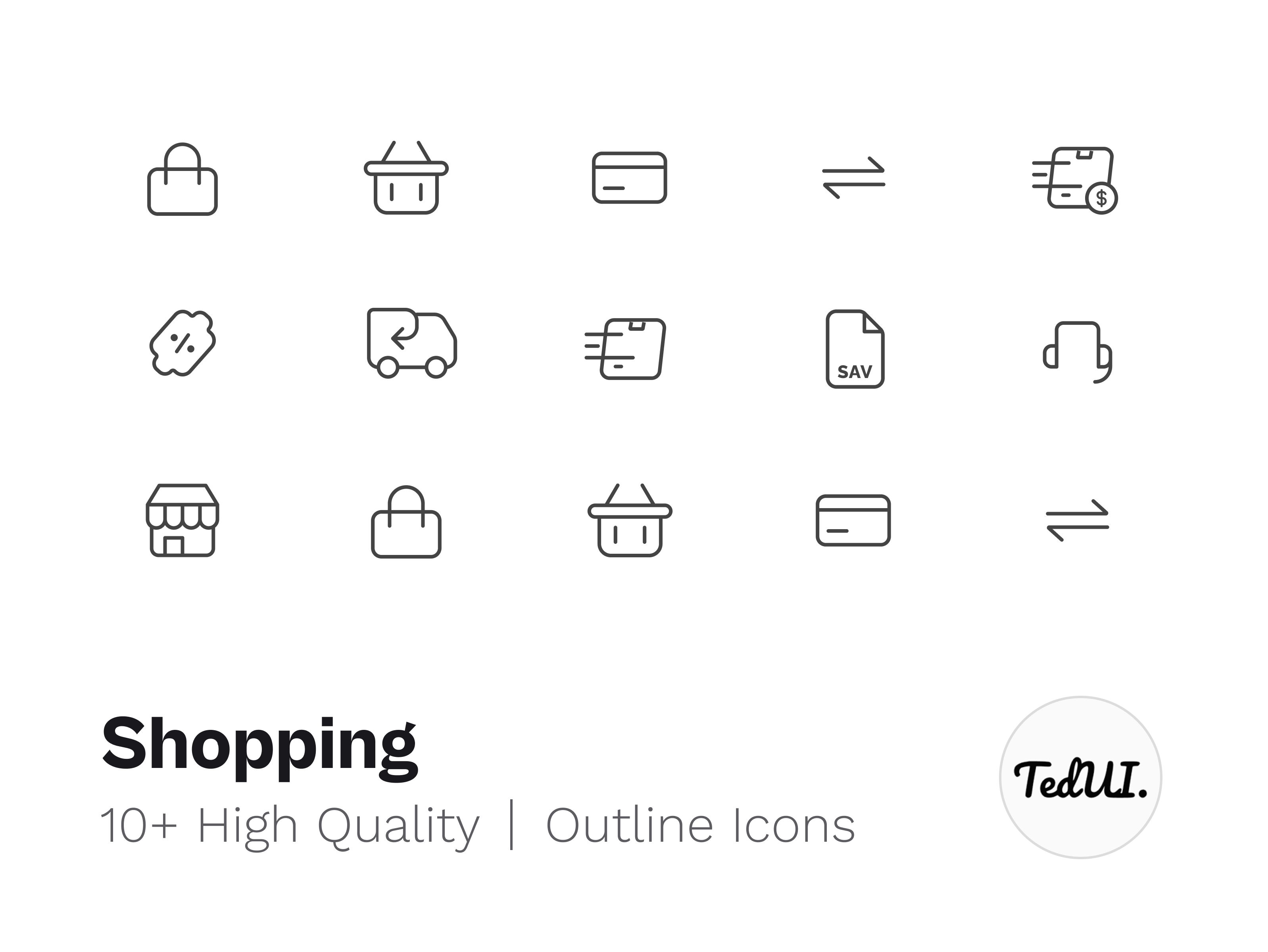 Shopping Icon Pack