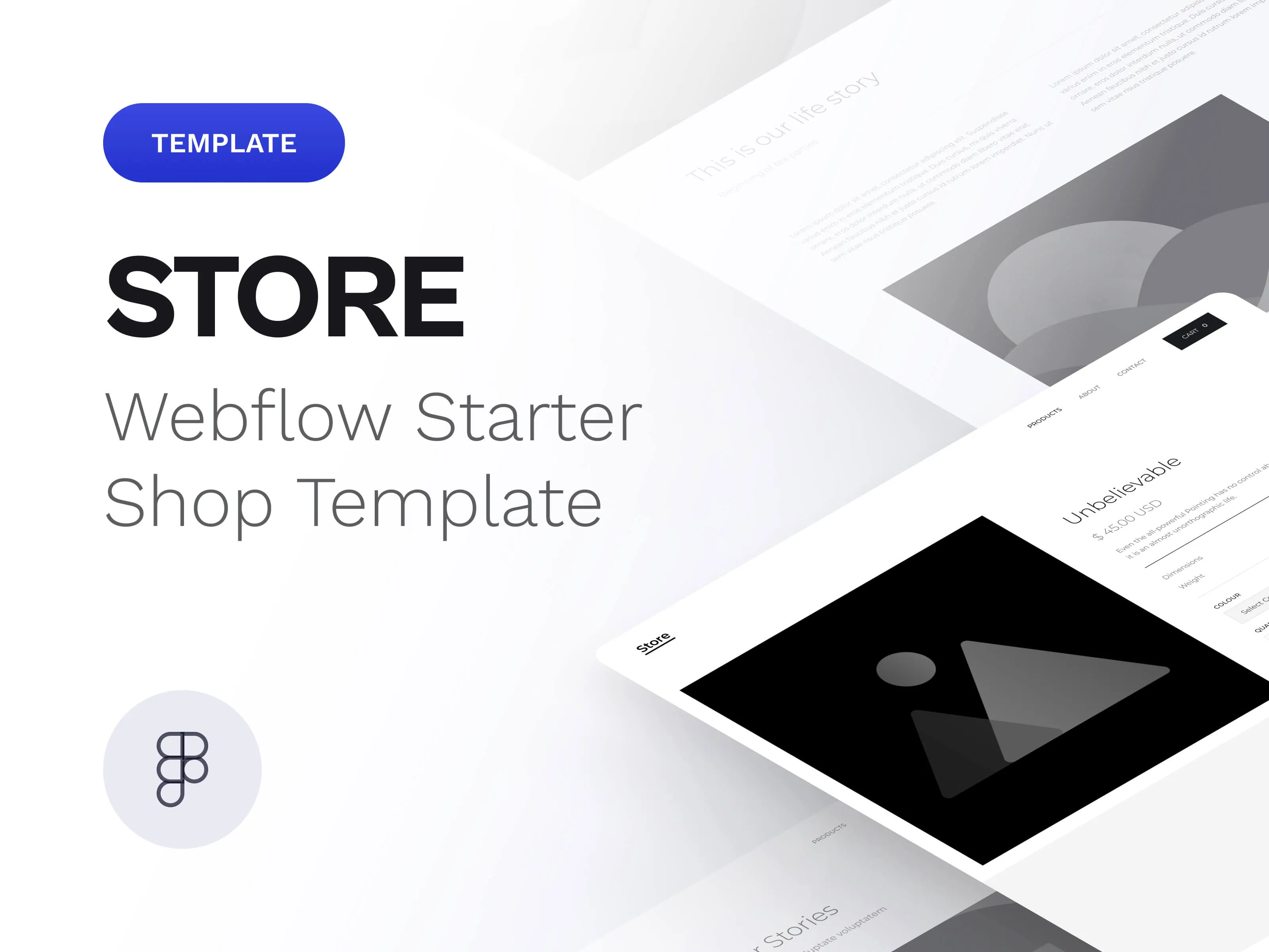 Store Starter Website Template