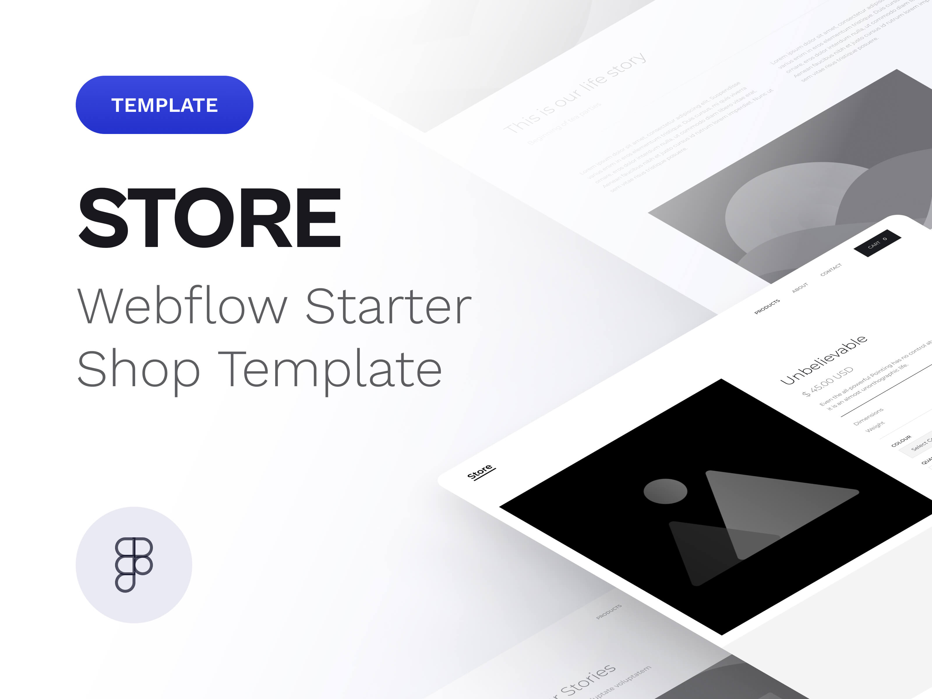 Store Starter Website Template