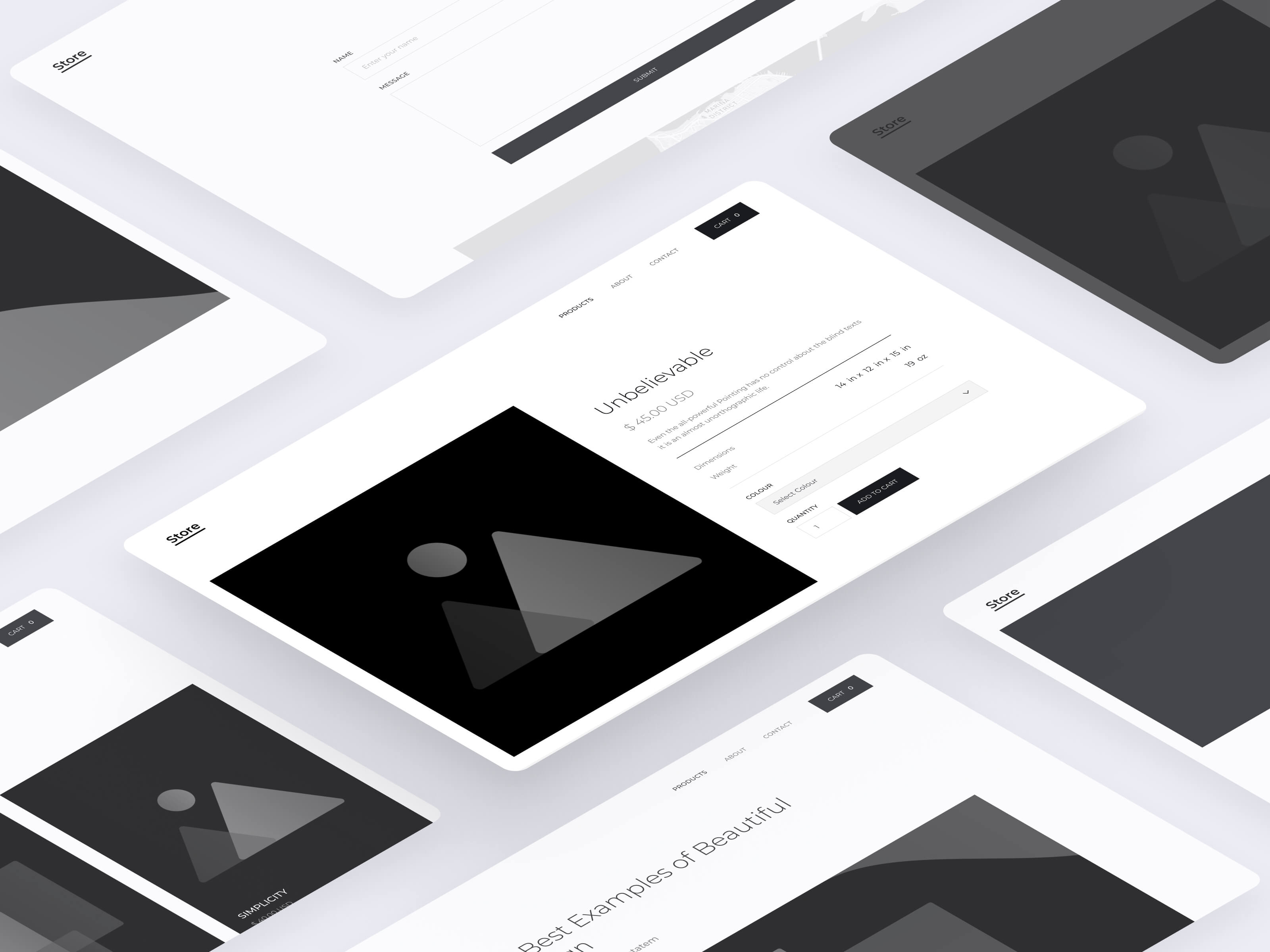 Store Starter Website Template